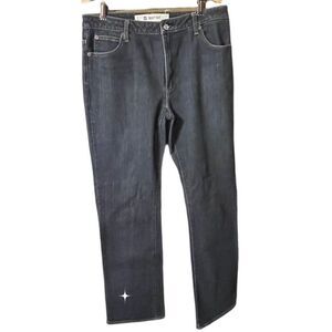 Vintage GAP size 12L Boot Cut stretch dark wash jeans